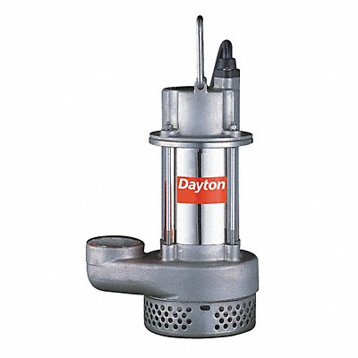 DAYTON 1XHV5 Plug in Utility Pump 20ft 18.125in 120VAC