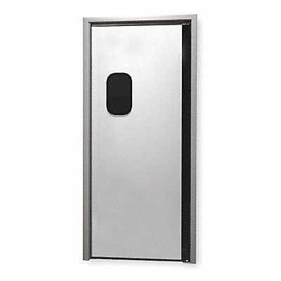 TMI 99900317 Light Impact Door 7x6 ft Stainless Steel
