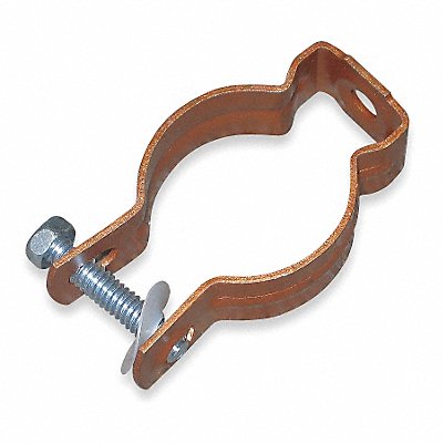 NVENT CADDY CD1B37CP One Piece Pipe Clip Loop Steel