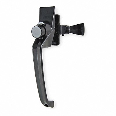GRAINGER 1XMK9 Latch 7-1/4 In L 1-1/2 In W Black