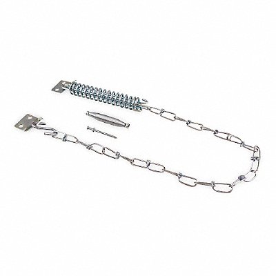 GRAINGER 1XMP2 Crash Chain 25-1/2 In L 7/16 In W Silver