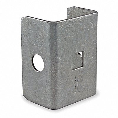 GRAINGER 1XNA1 Bracket End Cap Steel L 2 1/4 In