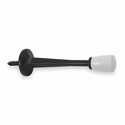 GRAINGER 1XNL3 Door Stop Rigid Zinc Oil Rubbed Bronze