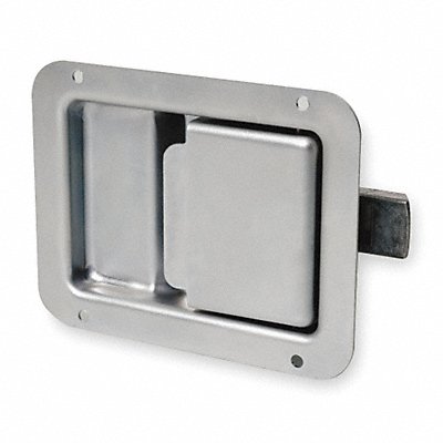 GRAINGER 1XPB5 Paddle Latch Nonlocking Zinc Plated
