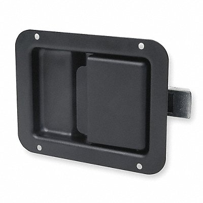 GRAINGER 1XPC1 Paddle Latch Nonlock Black Powder Coated