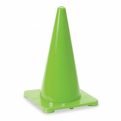 GRAINGER 1YBW8 Traffic Cone 18 In.Green