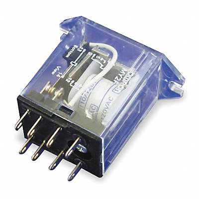 OMRON MY2FAC220240 H8107 Flange Relay 240VAC 8 Pins 5A @ 240V AC