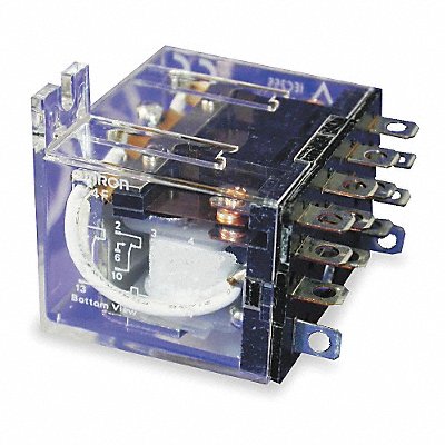 OMRON MY4FAC24 H8105 Flange Relay 24VAC 14 Pins 3A @ 240V AC