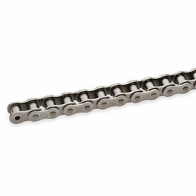 TSUBAKI 25SSRB Roller Chain 10ft RivetedRollerless SS