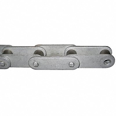 TSUBAKI C2040NEPRB Roller Chain 10ft Riveted Pin Steel