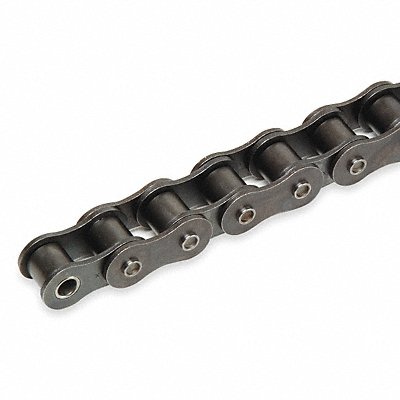 TSUBAKI RF06BRB Roller Chain 10ft Riveted Pin Steel