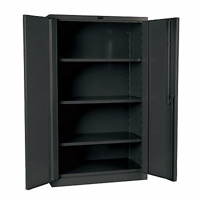 HALLOWELL HWG6SC61603CL Storage Cabinet 60 x36 x21 Charcoal 3Shlv