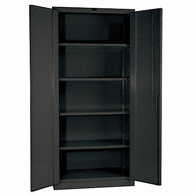 HALLOWELL HW4SC64784CL Storage Cabinet 78 x36 x24 Charcoal 4Shlv