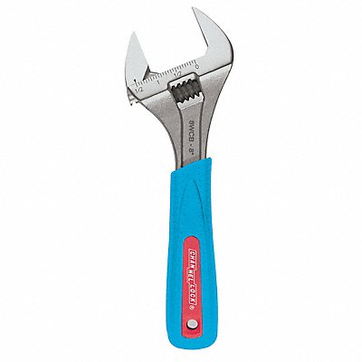 CHANNELLOCK 6WCB Adjustable Wrench Steel Chrome Vanadium 6