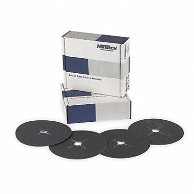 HIRETECH 1046 Abrasive Disc Paper Back 80 Grit PK25