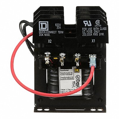 SQUARE D 9070TF50D2 Control Transformer 50VA 4.00 in H
