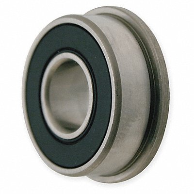 DAYTON 1ZGE4 Flngd Radial Ball Bearing R2 1/8in Bore