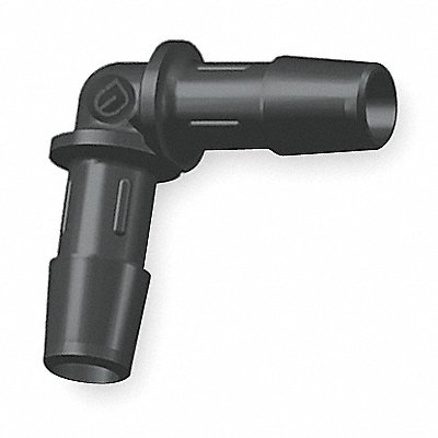 ELDON JAMES L02BN Elbow 90 Deg 1/8 In Barbed Nylon PK10