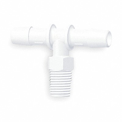 ELDON JAMES T66WP Tee 3/8 x 3/8 In Polypropylenepylene PK10