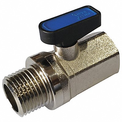 GRAINGER GMVFP18M Manual 2-Way Ball Valve NPT Brass