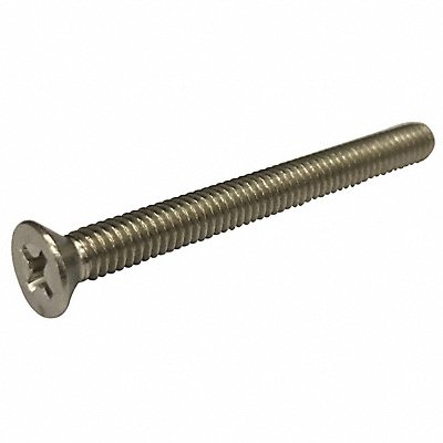 GRAINGER 2AE11 MS #10-32 Plain 1 1/4 L 100PK