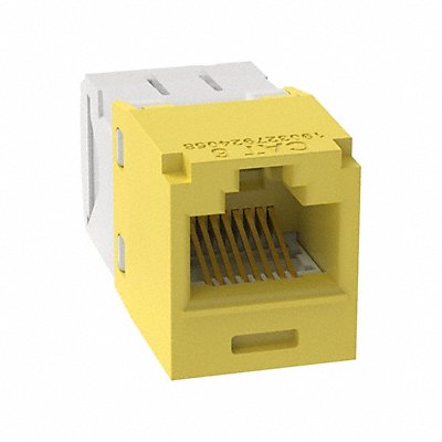 PANDUIT CJ688TGYL Jack Module 18.29 mm H Yellow