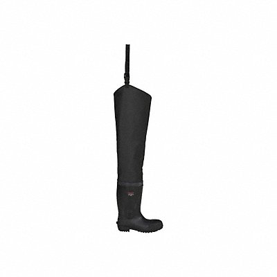 TINGLEY 3137106 Safety Toe Hip Boot Black 6 PR