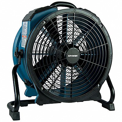 XPOWER X47ATR Axial Air Mover 1/3 hp Motor