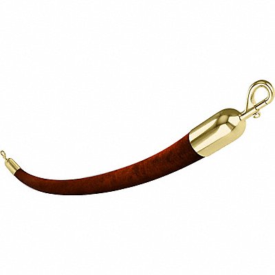 VISIONTRON 841MN72SEPB Barrier Rope Velour Maroon 6 ft.