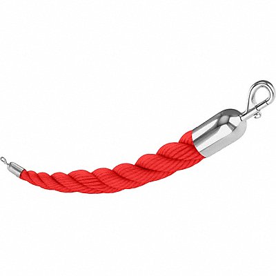 VISIONTRON 843RD72SEPC Barrier Rope 1-1/2 In x 6 ft Red
