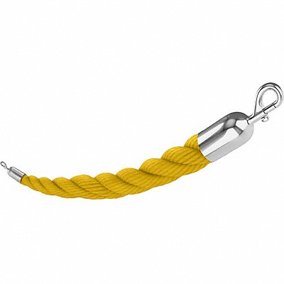 VISIONTRON 843YW72SESC Barrier Rope Polypropylene Yellow 6 ft.