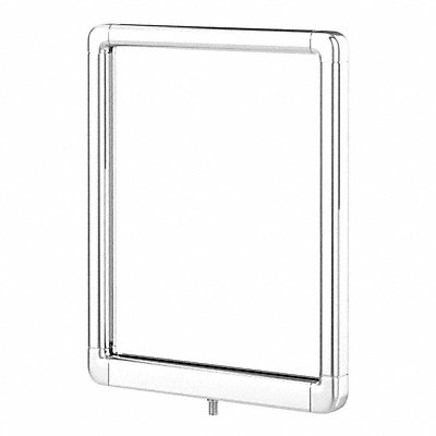 VISIONTRON FR811DSPCPC Sign Frame 11 H 8 1/2 W Chrome