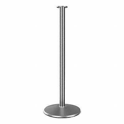 VISIONTRON ST600SSS Flat Top Rope Post Satin Stainless Steel