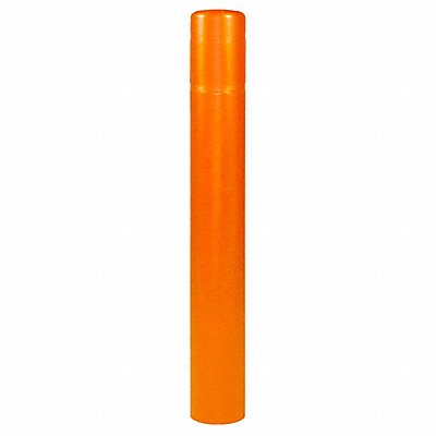 POST GUARD CL1385HDNT Bollard Cover Orange 5 in Dia