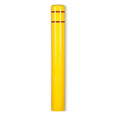 GRAINGER 3507R Bollard Cover Yellow 11 3/10 in Dia
