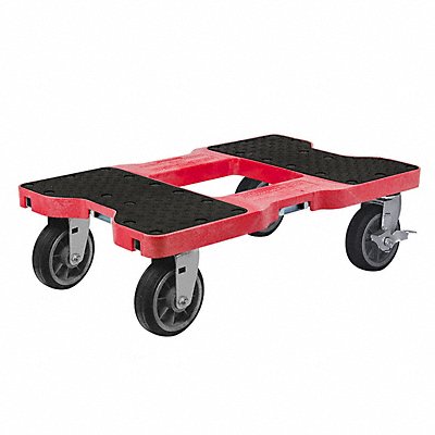 SNAP-LOC SL1500D6R Gen. Prpose Dolly Open Flush 1500lb Red