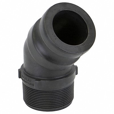 BANJO 200F45 2 45 Male Adaptor - 2 Male Thread Wt