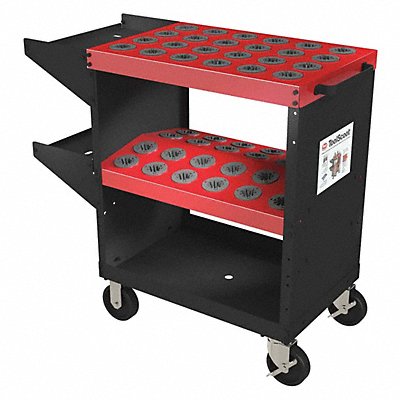 HUOT 13930 CNC Tool Cart CAT30 Toolholders