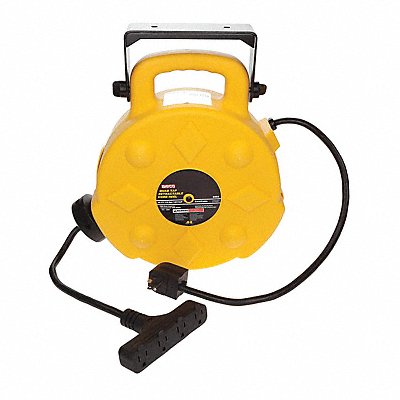 BAYCO SL890440 Poly Cord Reel w/4 Outlets 15A 40 ft