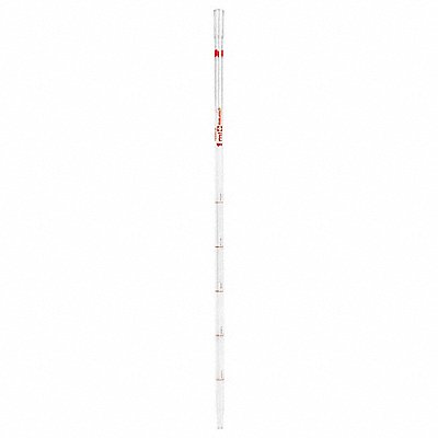 SIBATA 2020011A Serological Pipet 1mL Cap Red Band PK12