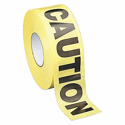 SPARCO PRODUCTS SPR11795 Caution Barricade Tape 1000 Ft Yellow