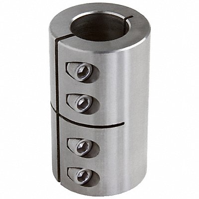 CLIMAX METAL PRODUCTS ISCC137137S Rigid Shaft Coupling Clamp 3-1/2 L