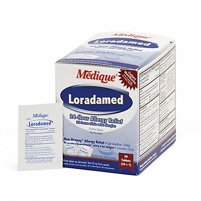 MEDIQUE 20350 Sinus/Allergy Reliever Loratadine PK50