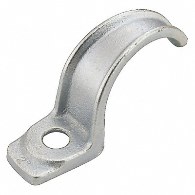 RACO 1314 Strap Rgd/Imc 1-Hole 3-1/2 Mall Irn