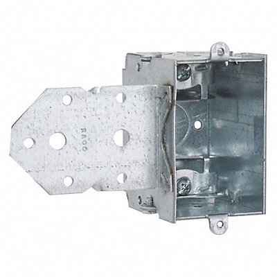 RACO 522 Sw Box Lb-Brkt Mc-Clamps 1/2 Ko 2-1/2 Dp