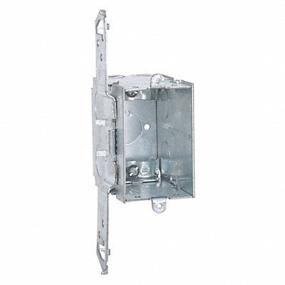 RACO 605 Sw Box Ts-Brkt Nm-Clmps 1/2 Ko 3-1/2 Dp