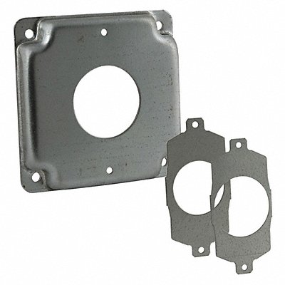 RACO 811U Universal Cvr Round Insrts 4 Sq Exp