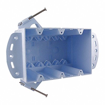 RACO 7874RAC Box 3-7/8 D Brkt Nails 3 Gang Nm
