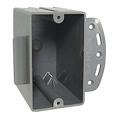 RACO 7717RAC Box Nm 1 Gang 2-27/32 D 20 cu in Brkt