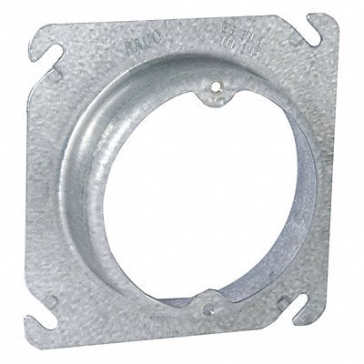 RACO 757 Fixtr Cvr Sq Open Raisd 1 Ears 4
